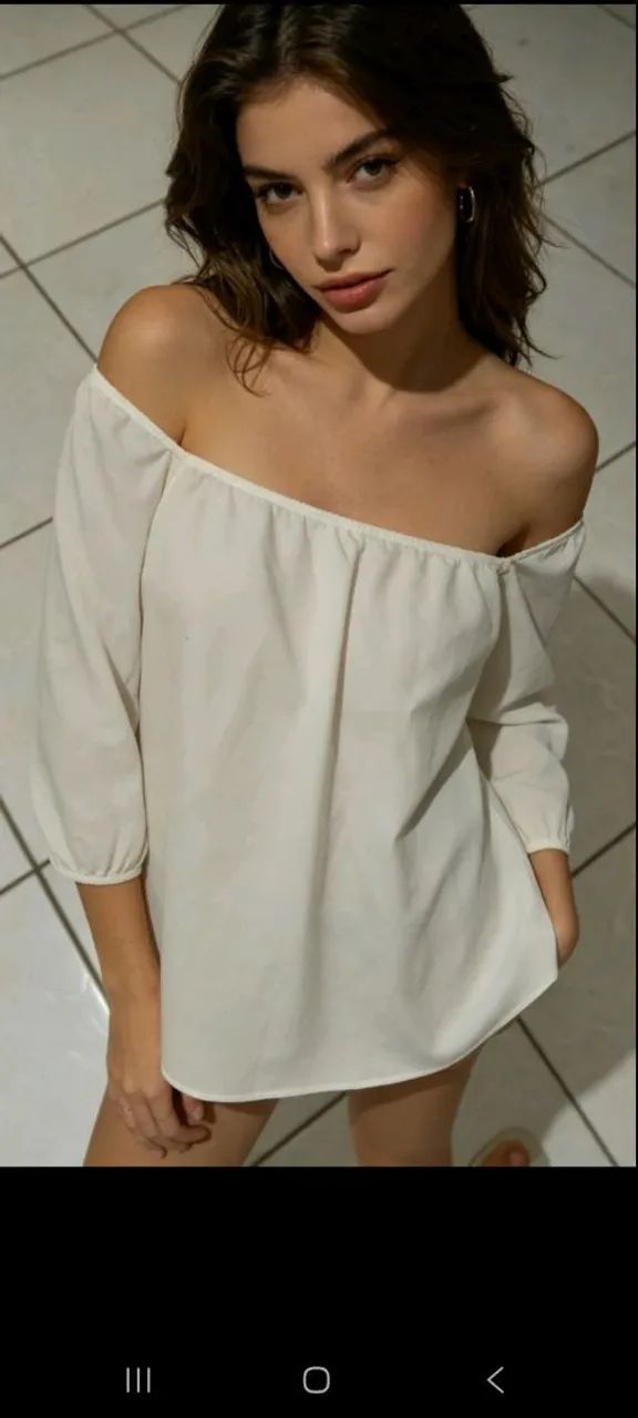 Blusa manga longa despojada - Foto 2