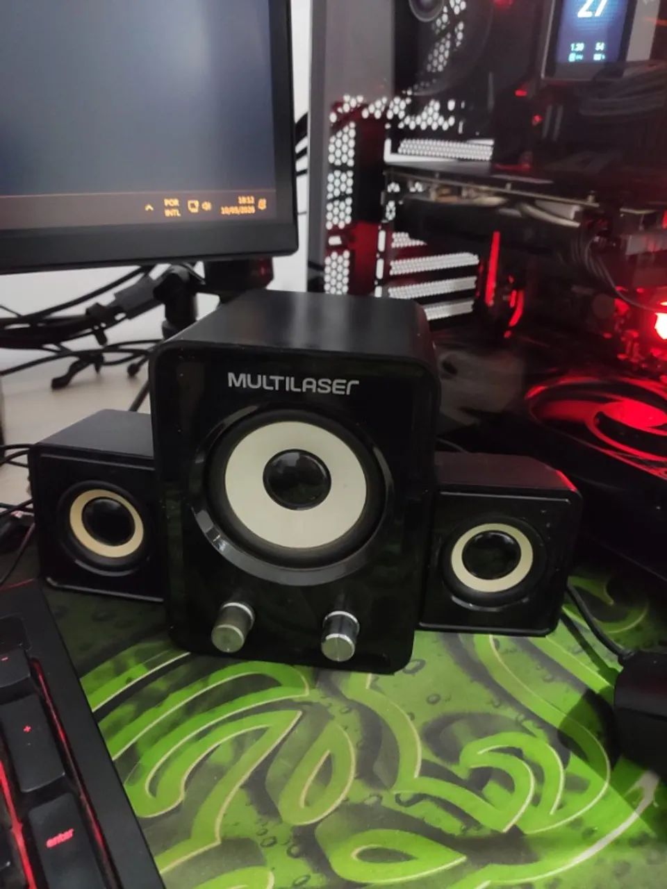 Caixa de Som 2.1 Multilaser com Subwoofer (Ótimo Custo-Benefício!) - Foto 3