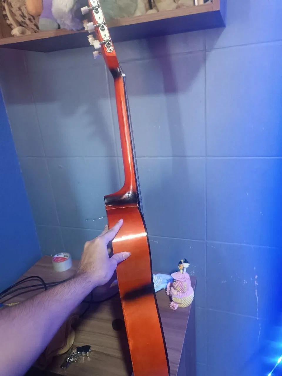 Violão e vai com cordas extras - Foto 3