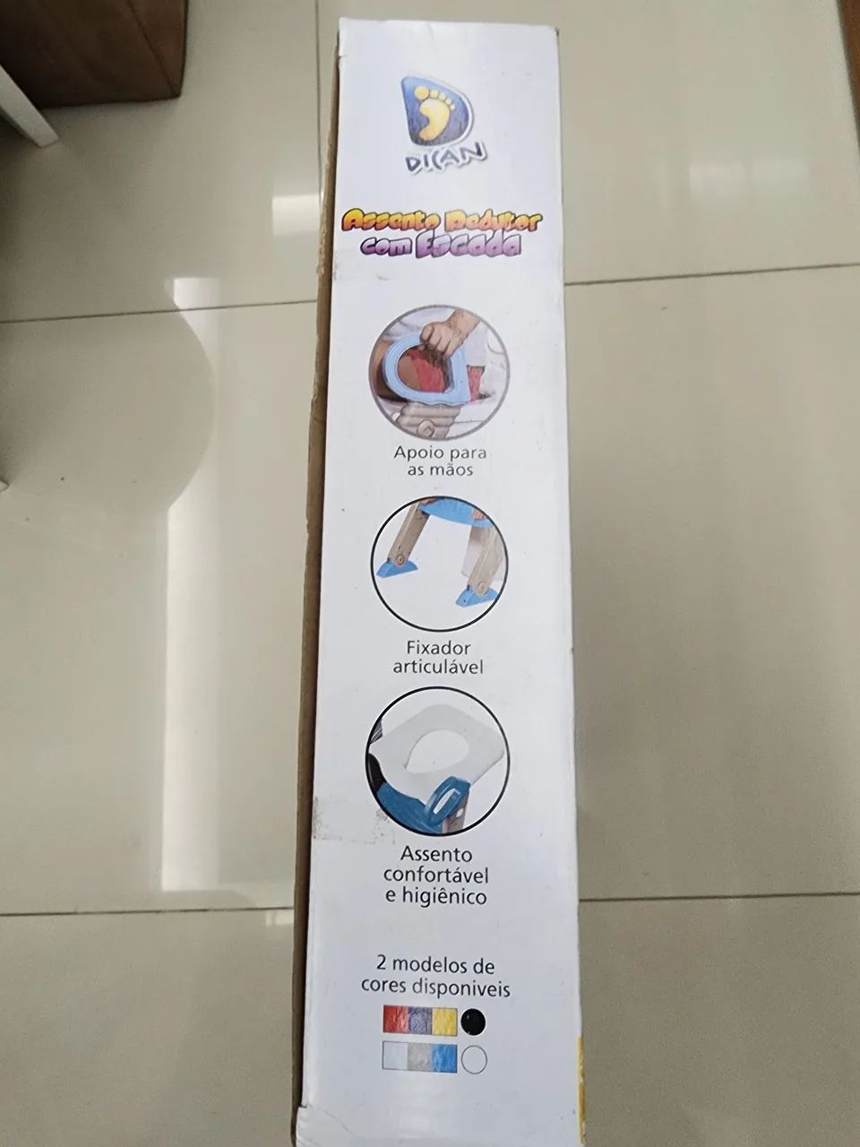 Vendo Assento Infantil Redutor com Escada para Vaso Sanitário  - Foto 2