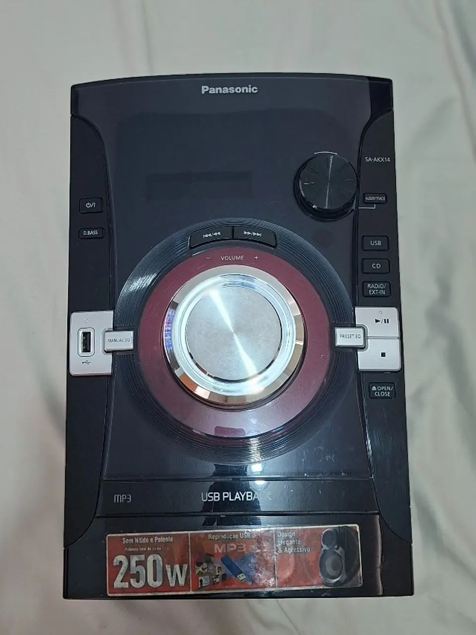 Som Panasonic USB, CD PLAYER, MP3 - Foto 3