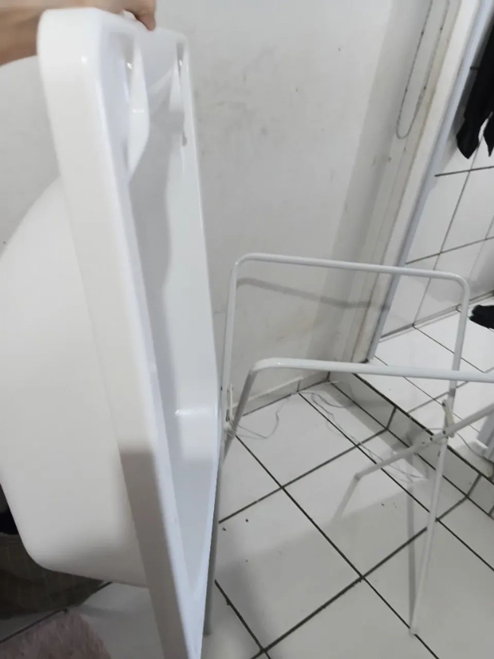 Banheira infantil com suporte  - Foto 4
