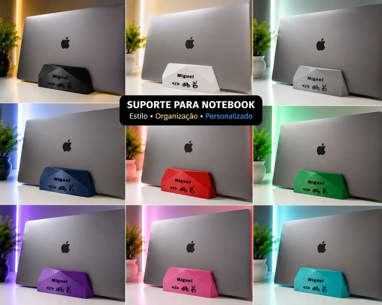 Suporte para notebook  personalizável  - Foto 4