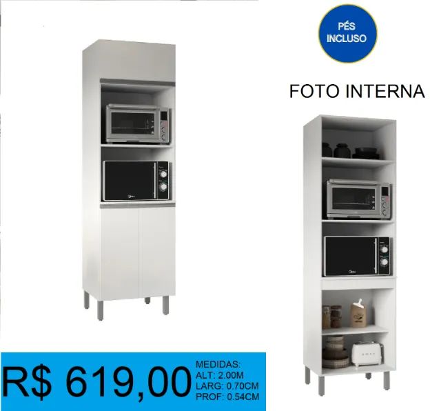 Paneleiro - com nichos - compre hoje e receba em até 72 horas  - Foto 3