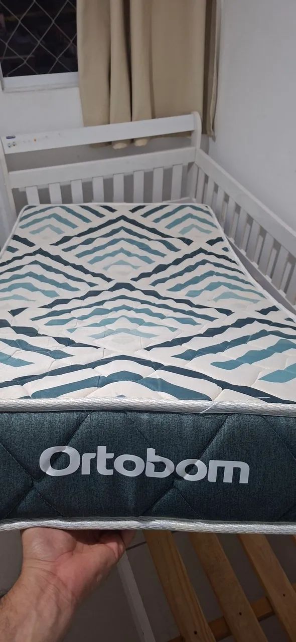 Cama + Colchão Ortobom - Foto 3