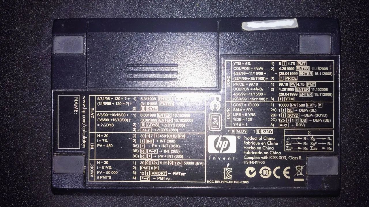 Calculadora financeira HP-12C - Foto 3