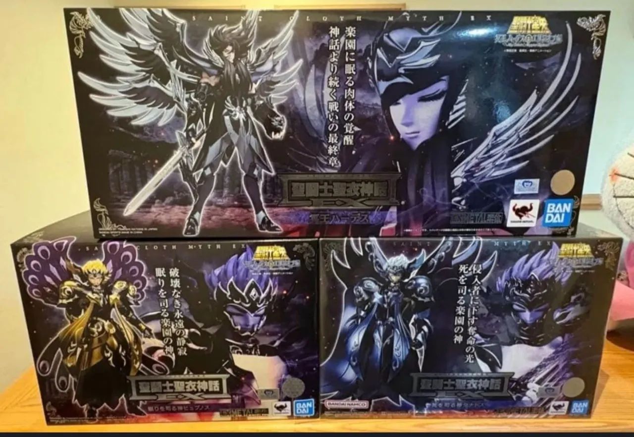 Cloth myth ex Hades Thanatos Hypnos set bandai - Foto 2
