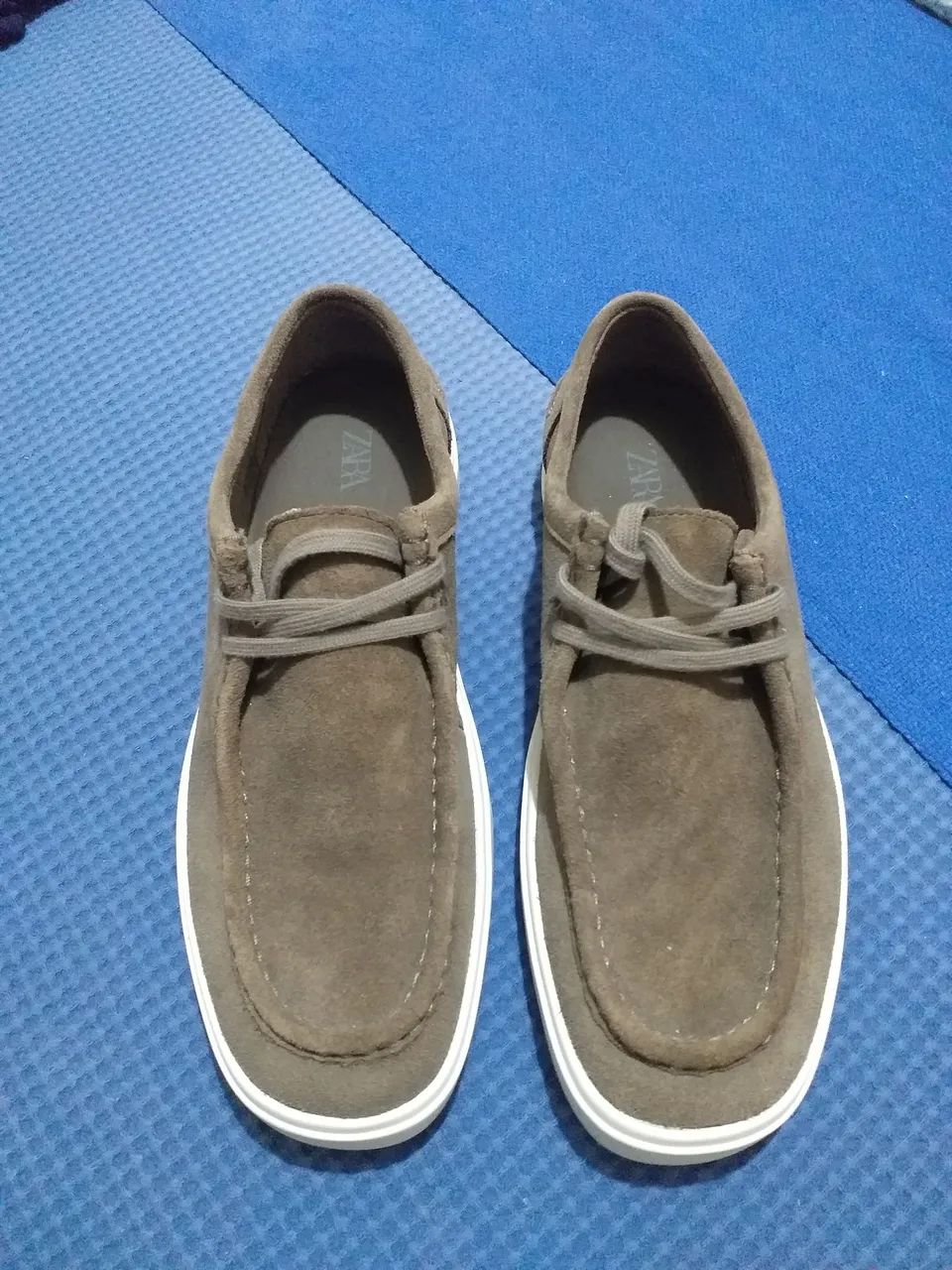 Sapato camurça ZARA 