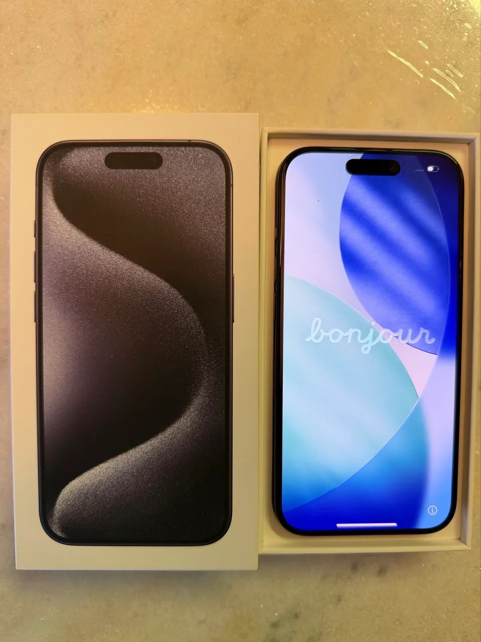 iPhone 15 Pro Blue Titanium 128GB - Celulares e Smartphones
