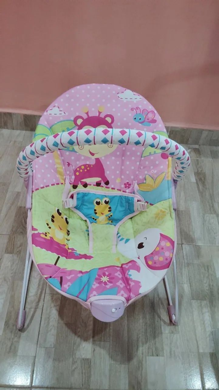 Cadeira infantil vibratória. - Foto 5