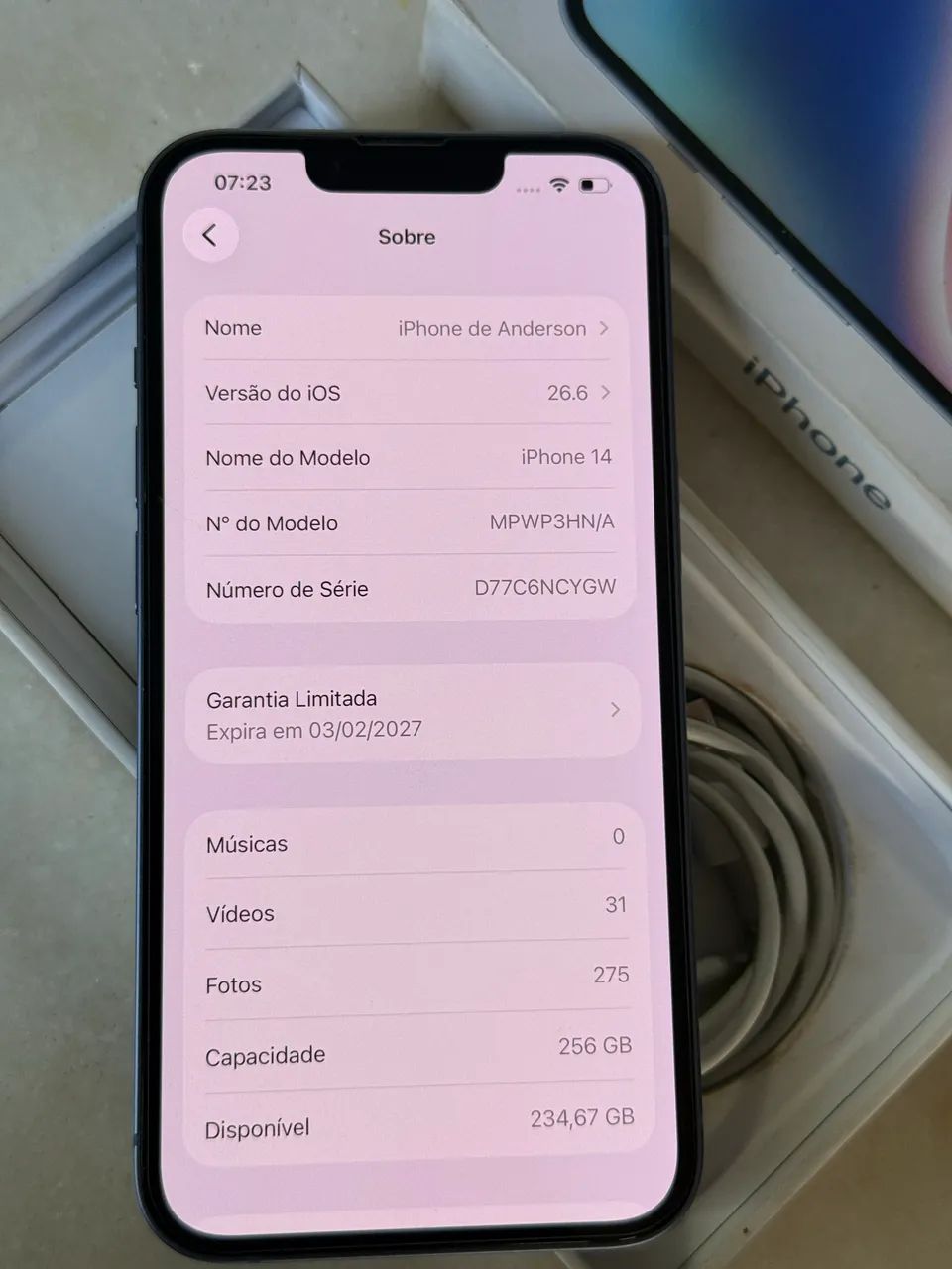 iPhone 14 256 gb 
