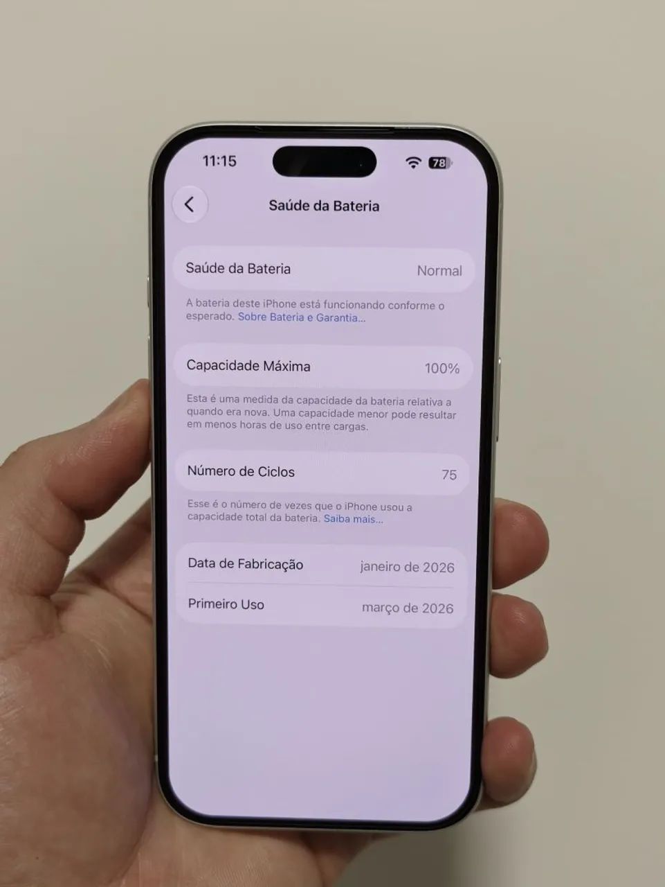 iPhone 17 Pro 256GB Prata - Foto 4