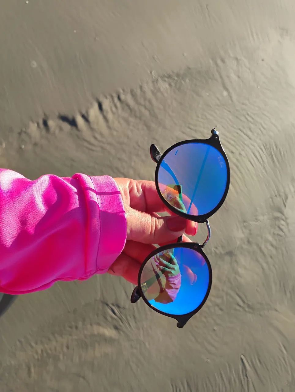 Óculos Rayban Round Fleck 