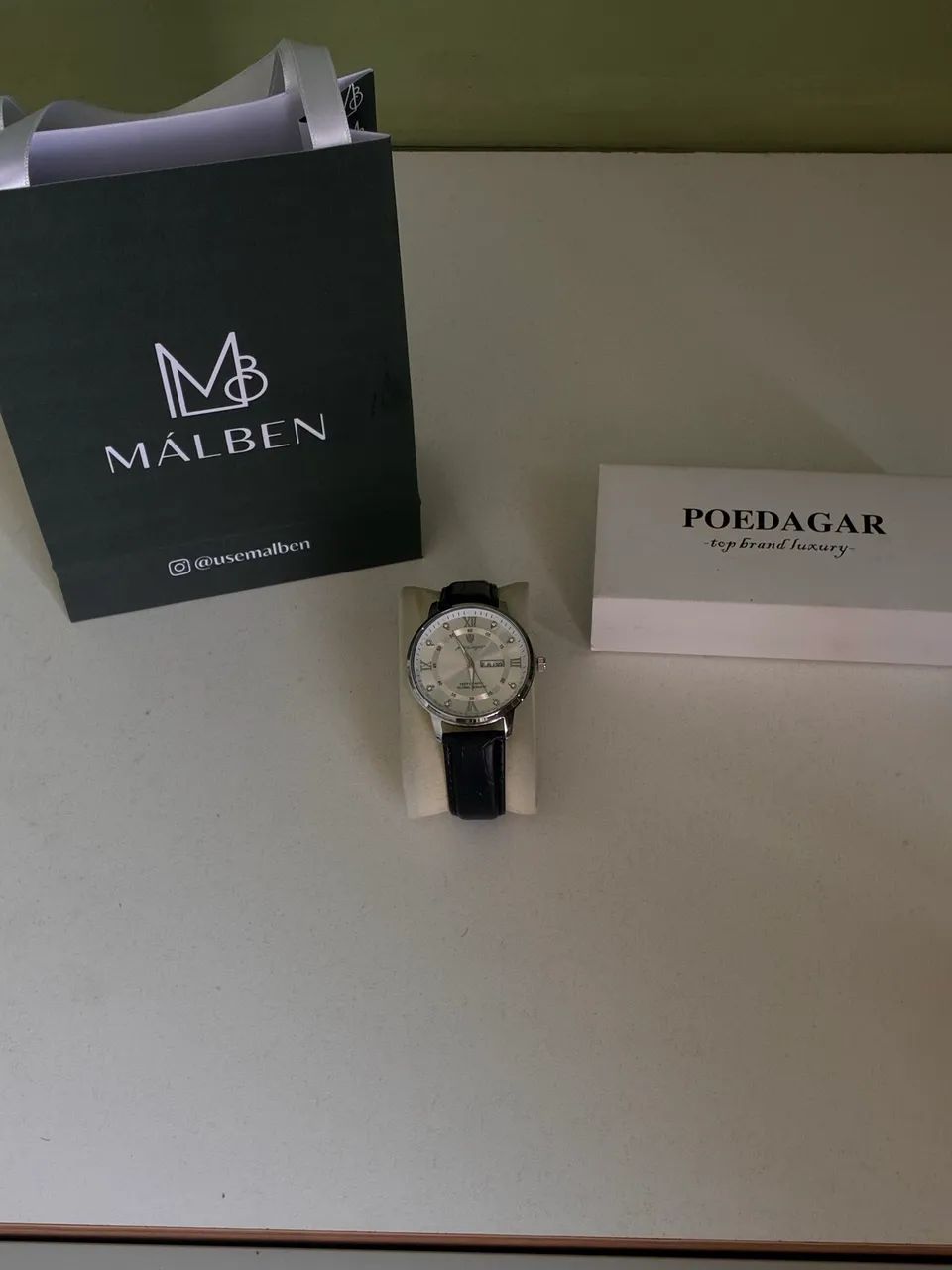 Relógio masculino Poedagar original 