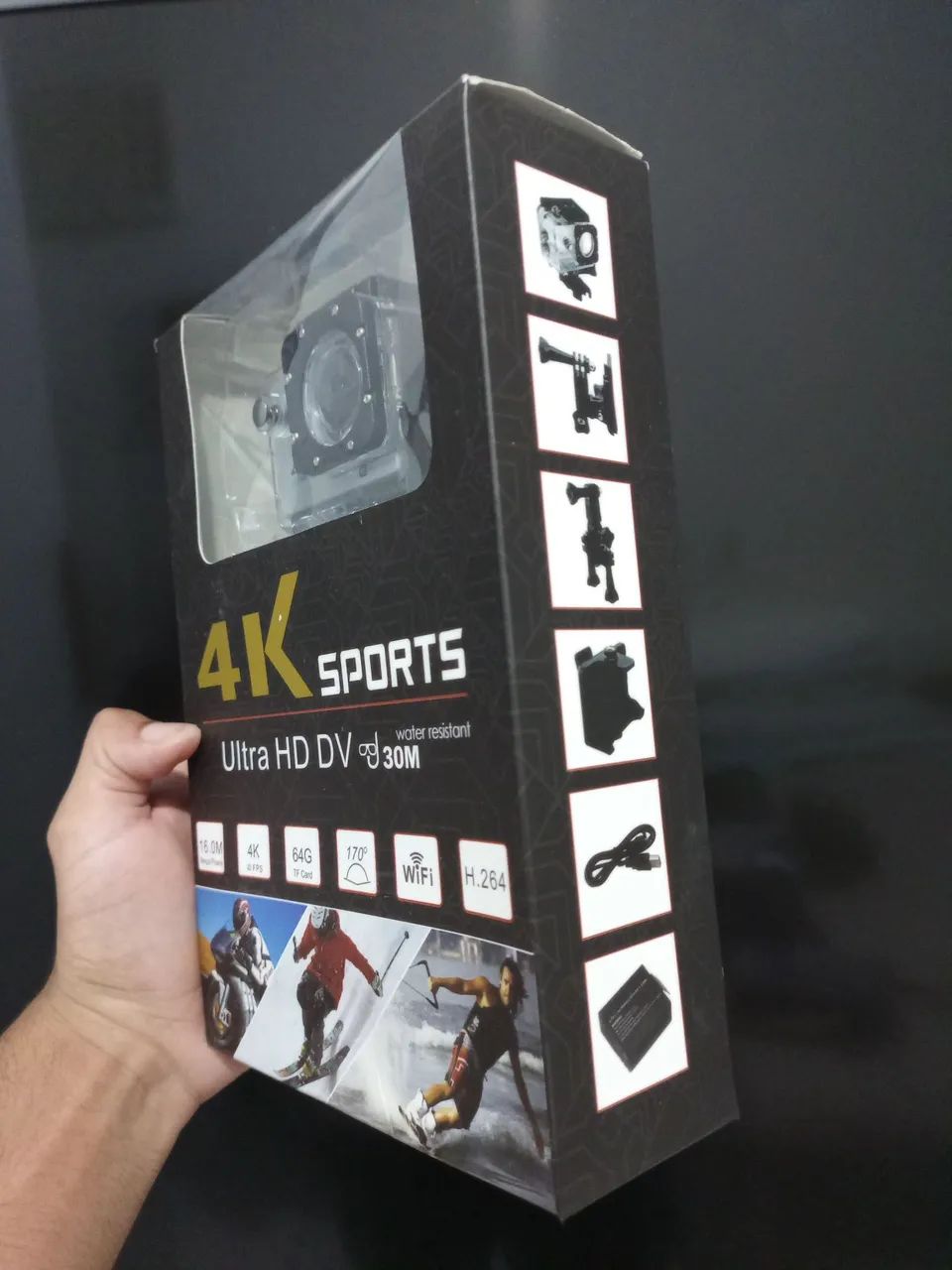 Câmera sport 4k - Foto 5
