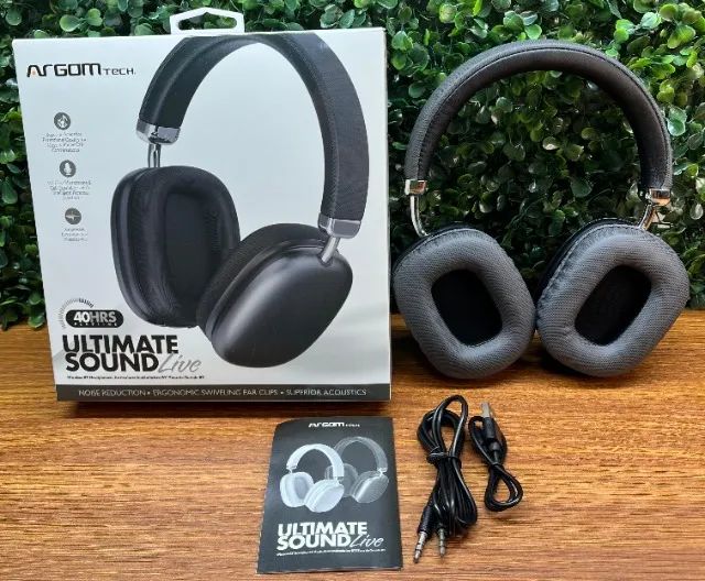 Fone bluethooth Headset Argon tech ultimate sound live - Foto 3