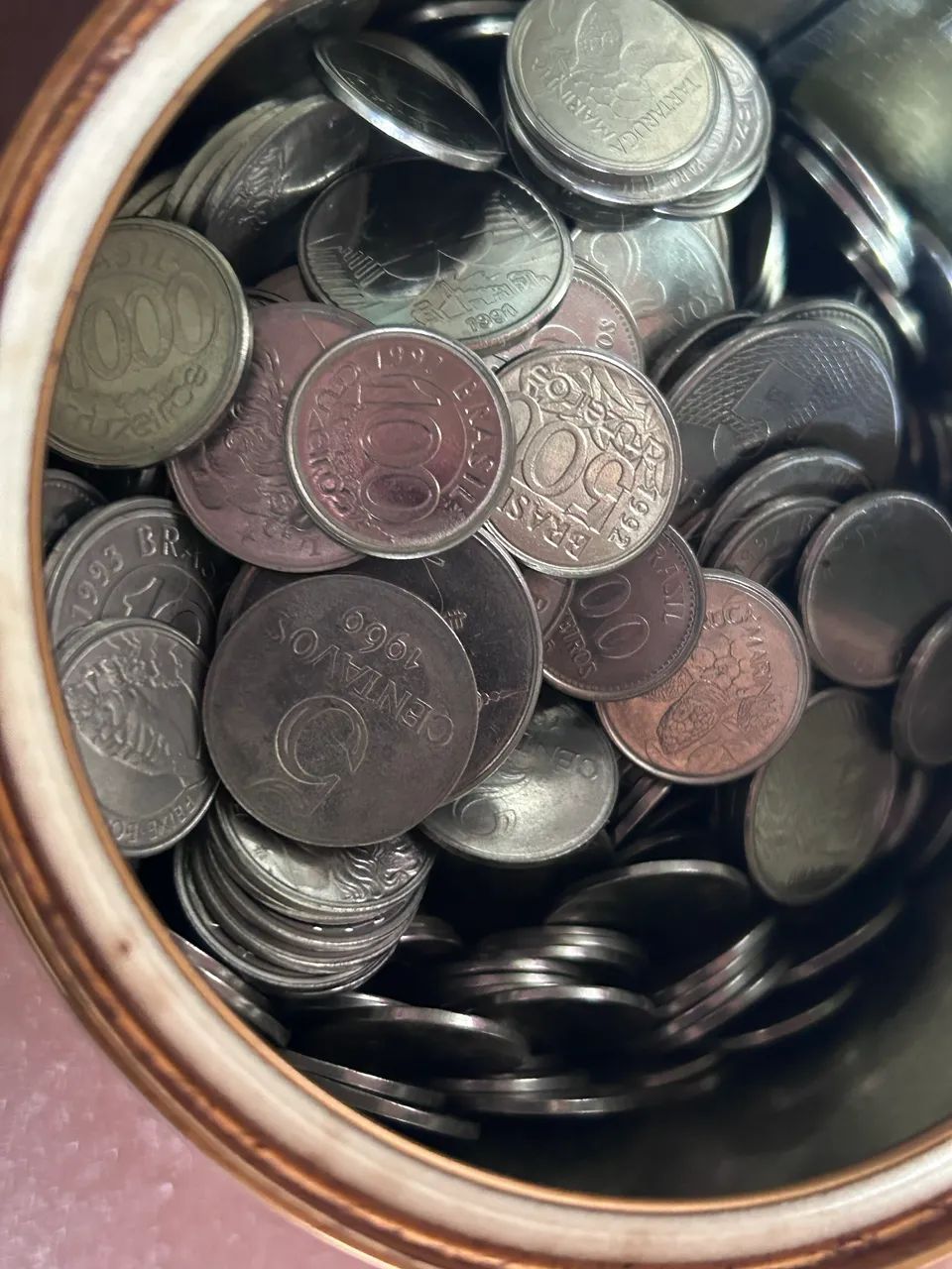 Moedas para coleção 