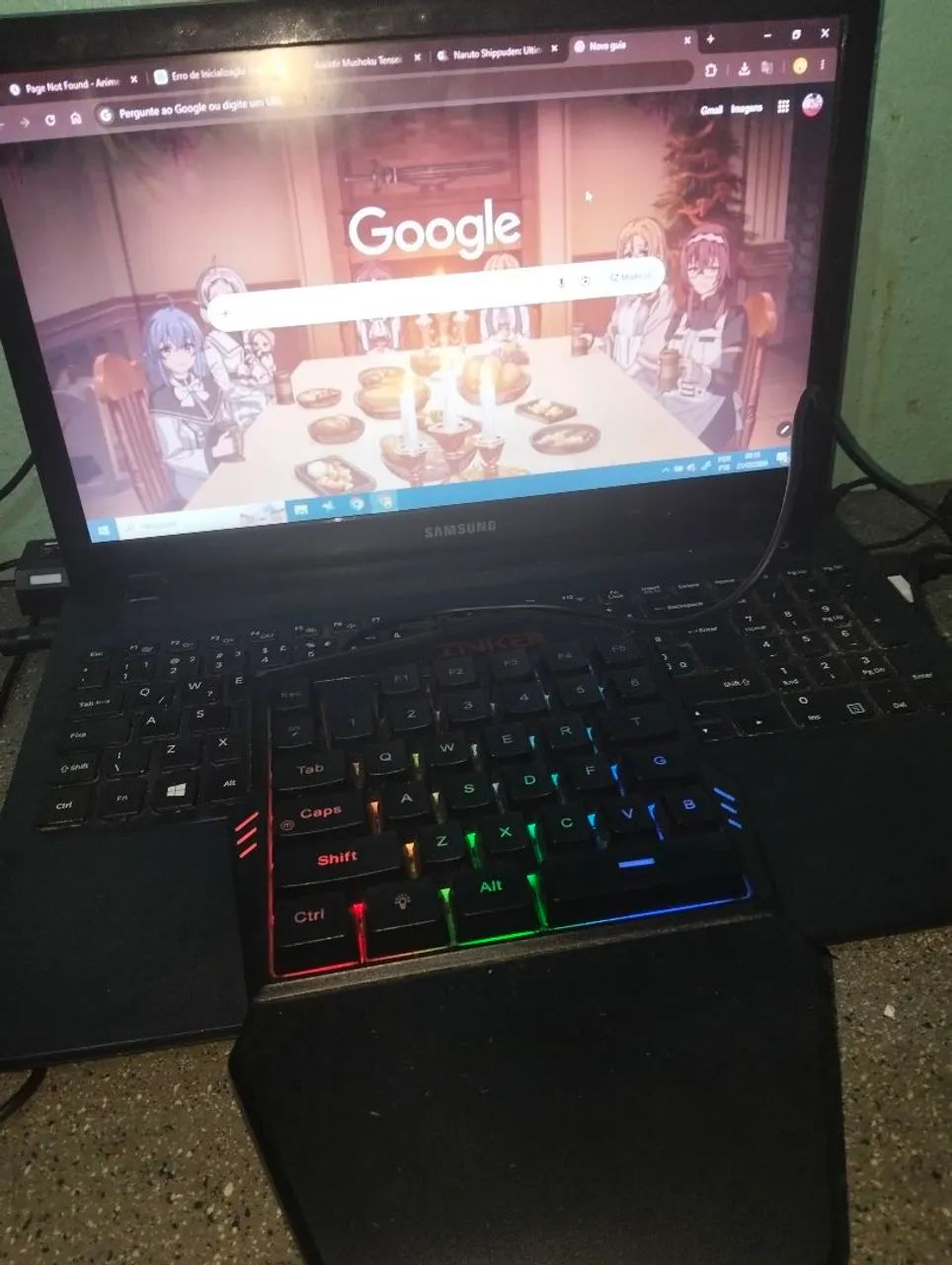 TECLADO GAMER (TECLADO DE UMA MÃO) - Foto 3