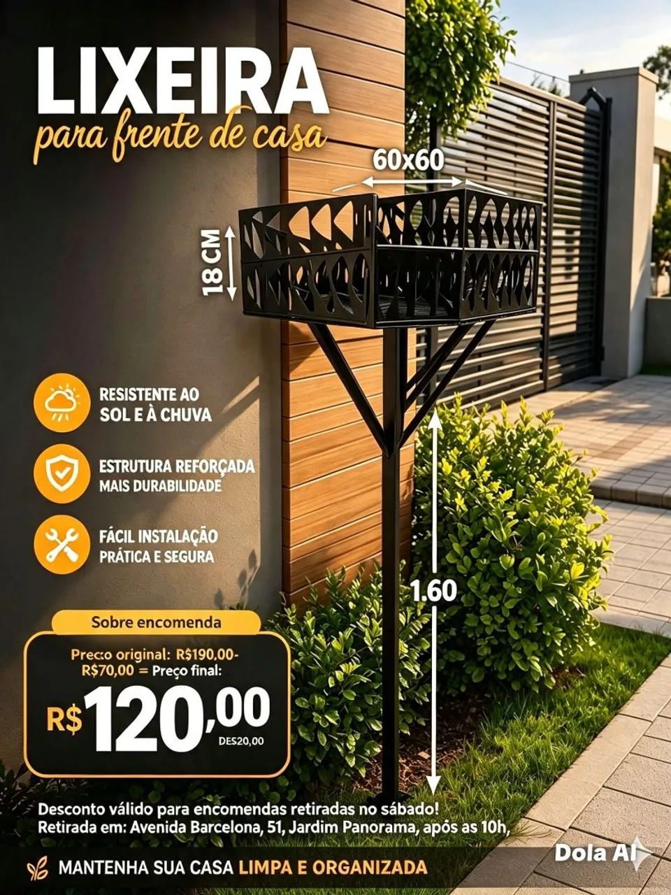 Lixeiras top - Foto 4