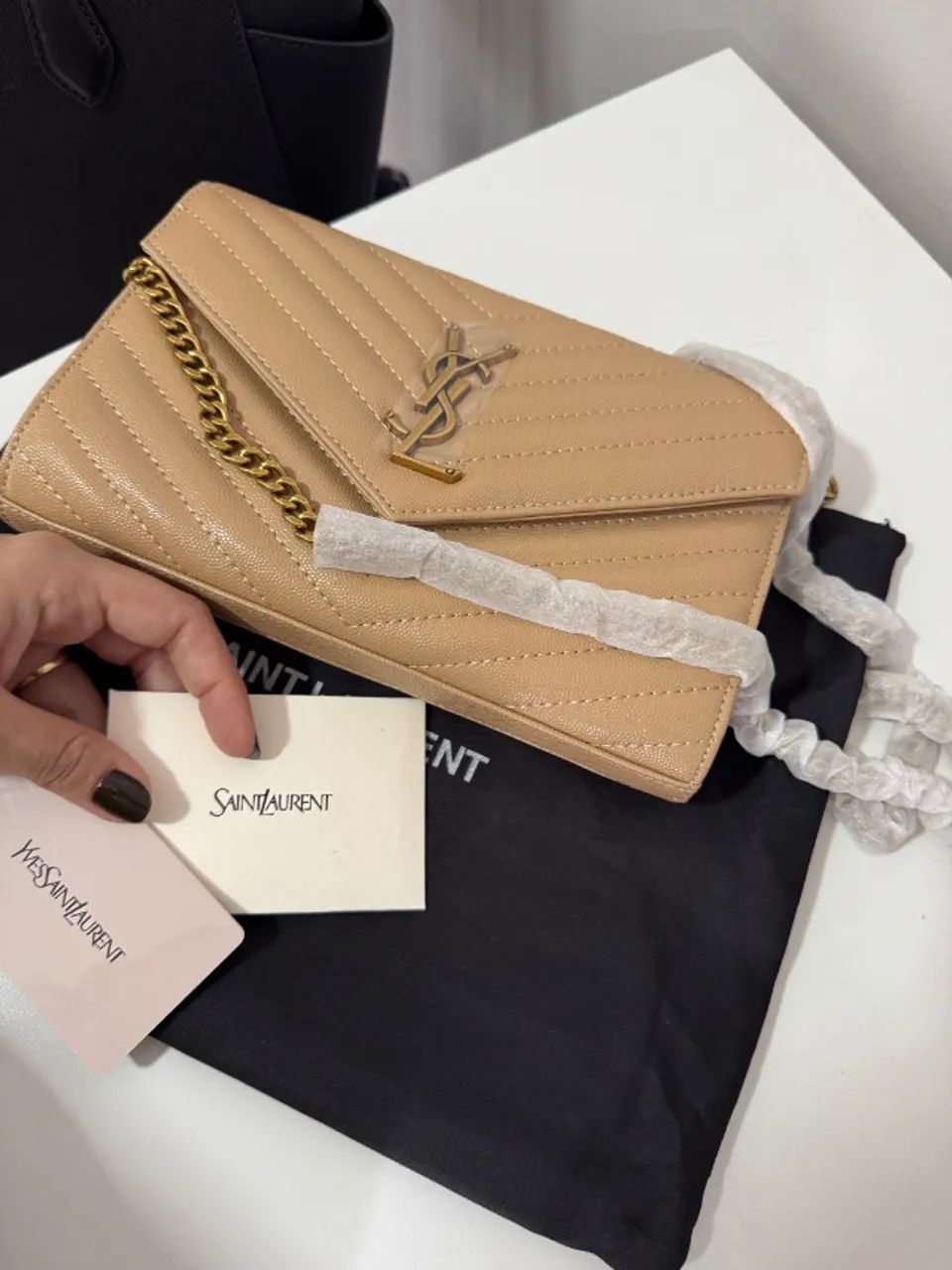 bolsa carteira transversal ysl  - Foto 4