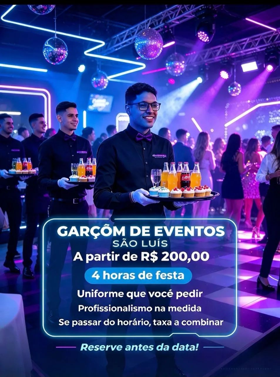 Garçom profissional para seu evento - Foto 3