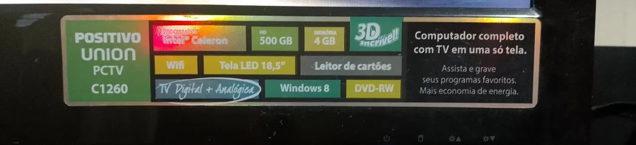 Computador PCTV C 1260, ALL IN - Foto 2