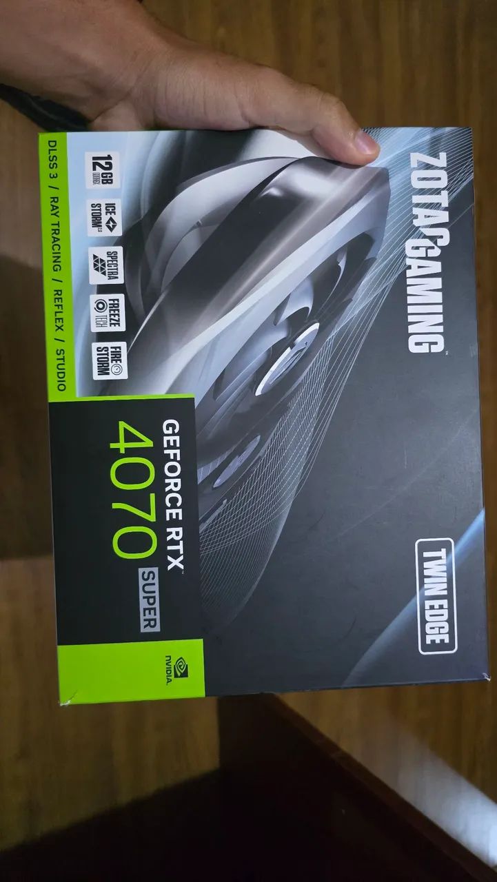 RTX 4070 SUPER ZOTAC TWIN EDGE  (Troco + volta por uma 9070XT) - Foto 2
