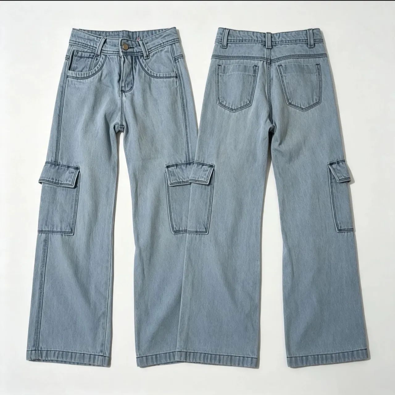 CALÇA ? CARGO JENS SEMI NOVA