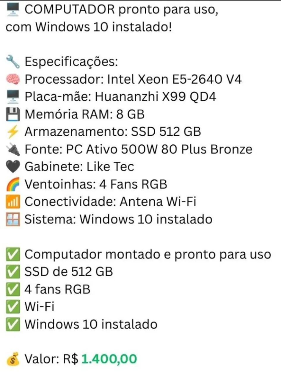 Computador para trabalho e jogos  - Foto 3