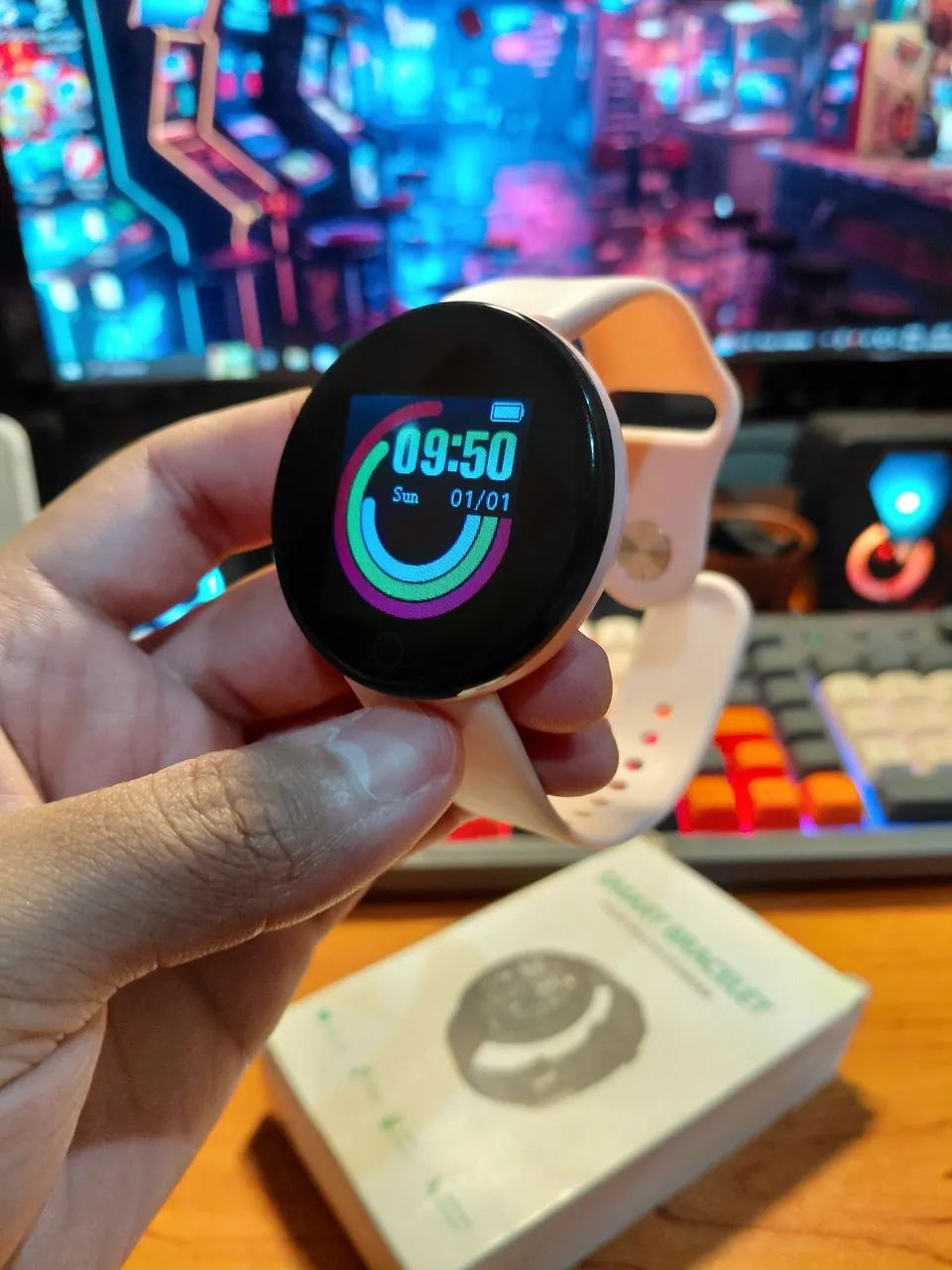 Smartwatch D18 - Novo - Entregamos  - Foto 3