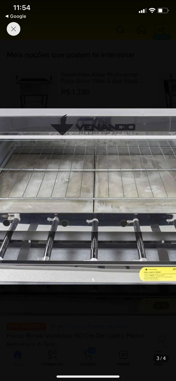 Forno de pizza industrial  - Foto 2