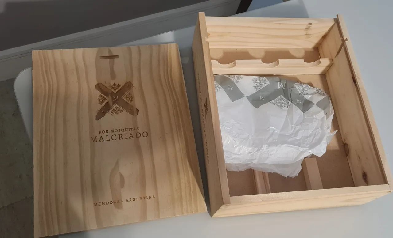 Embalagem - Caixa de Madeira para 3 Vinhos - Foto 3