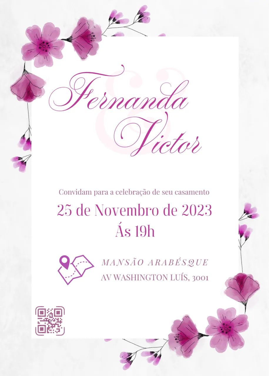 Convite de Casamento Digital Personalizado em PDF - Foto 4