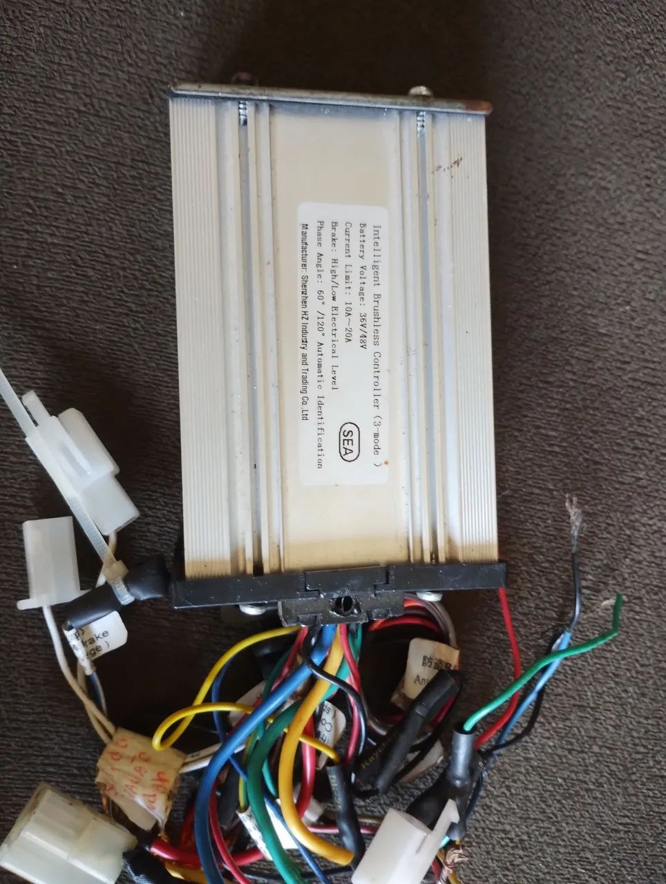 Controladora de motor de bike 36v e 48v 20ah.