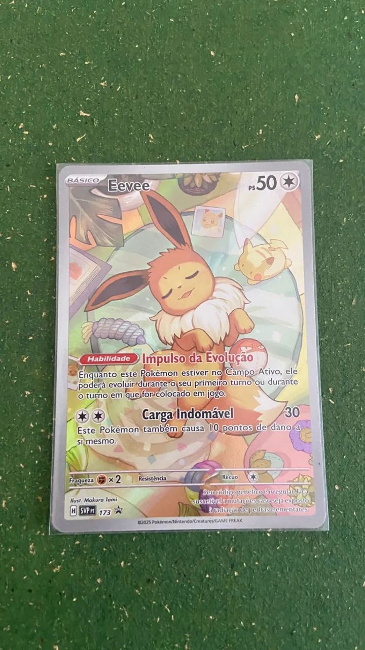 Carta Pokémon promo -  Eevee (173/?) NM - Foto 3