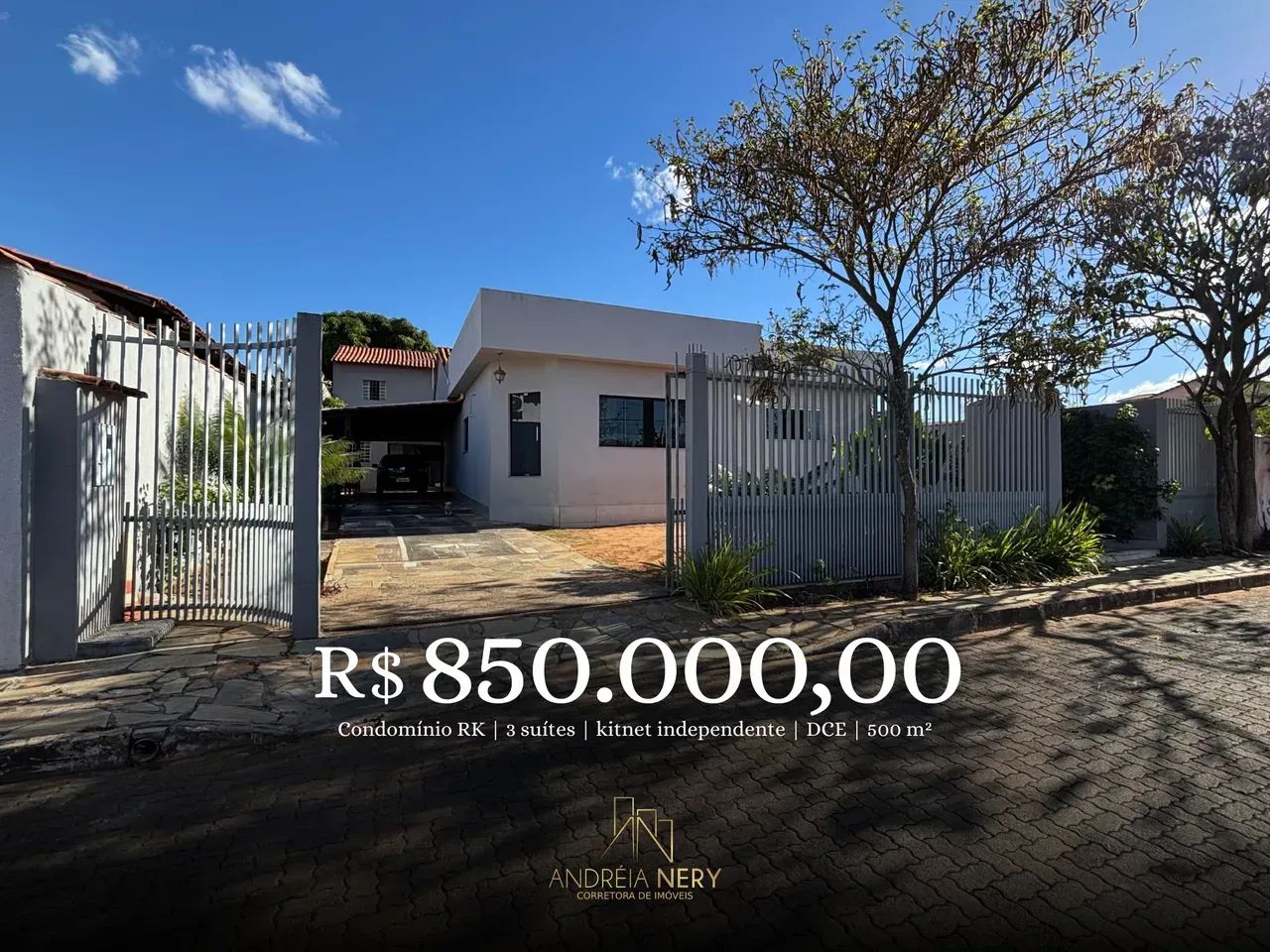 CASA TÉRREA À VENDA | CONDOMÍNIO RK  SOBRADINHO/DF