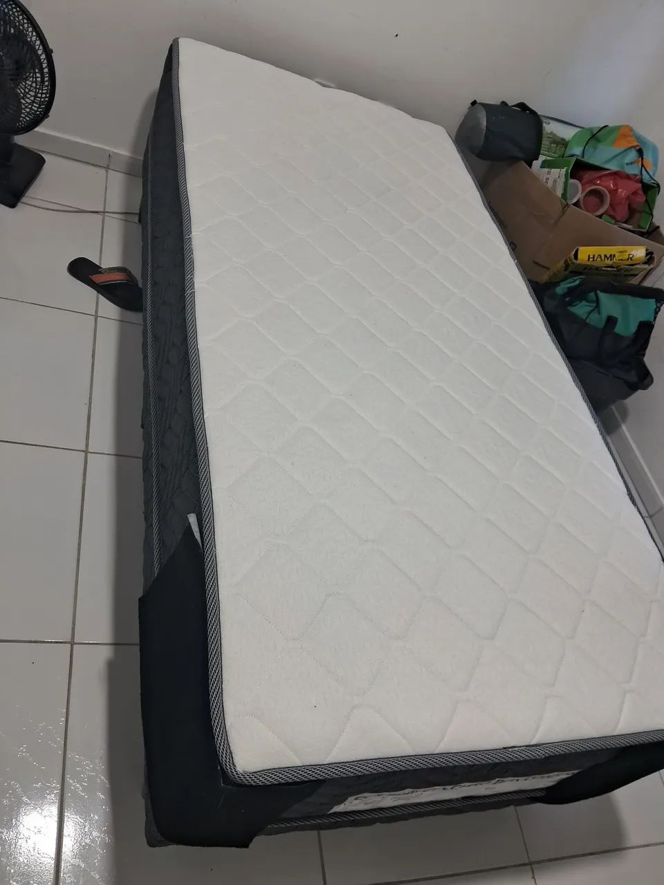 Cama Solteiro Box Conjugado