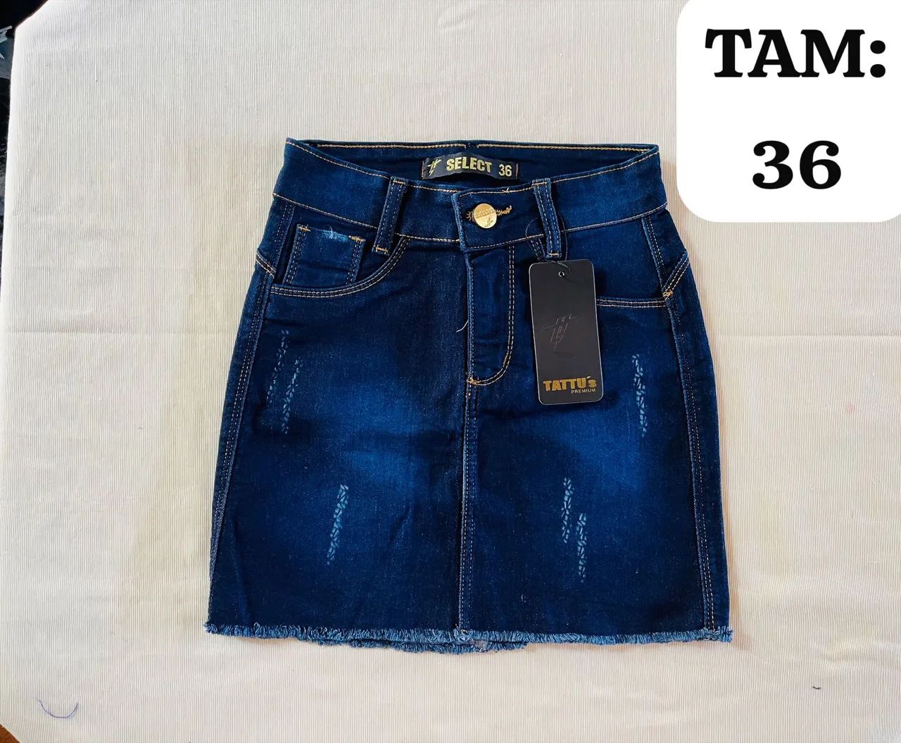 Shorts e saias jeans  - Foto 3