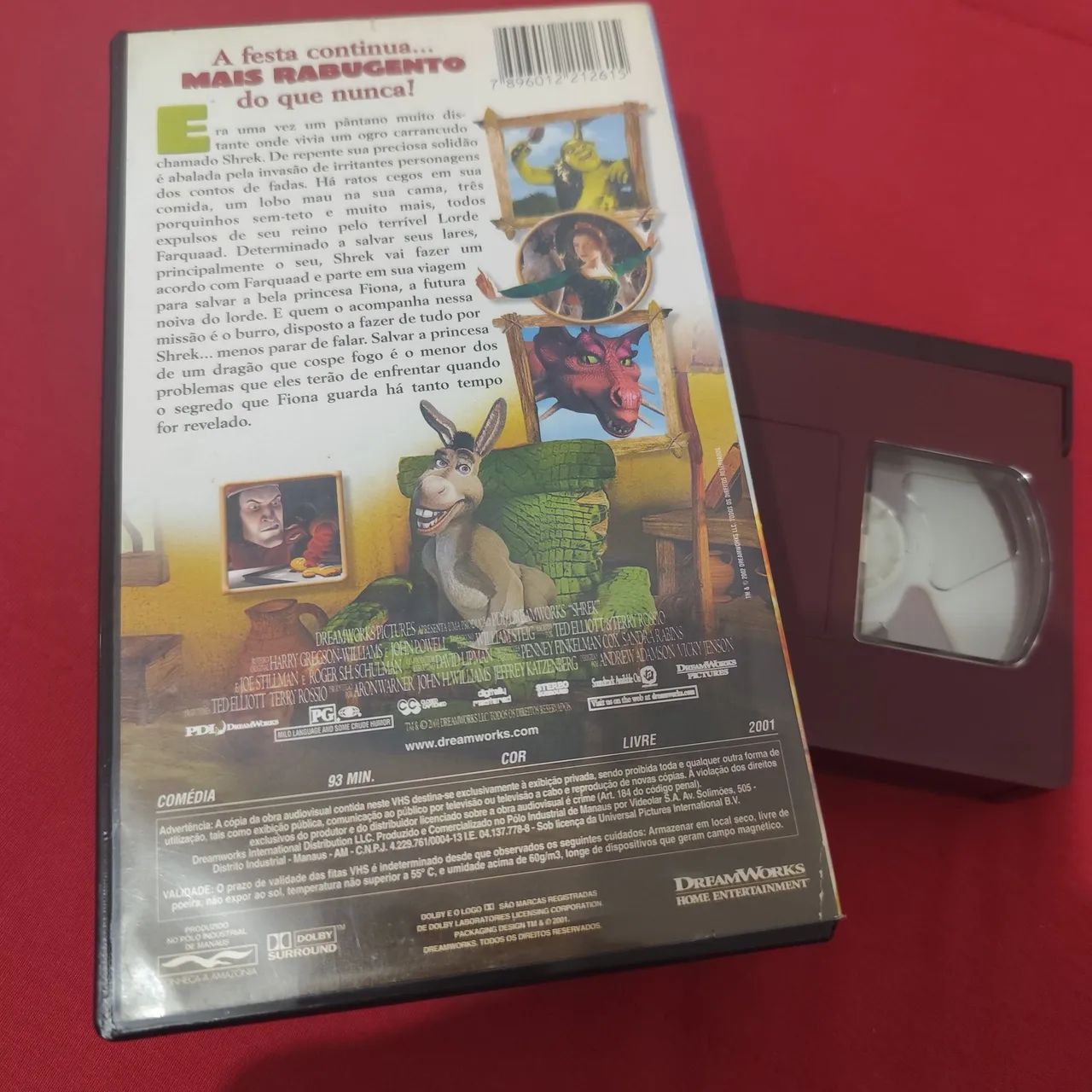 VHS Shrek (Dublado) - Foto 2