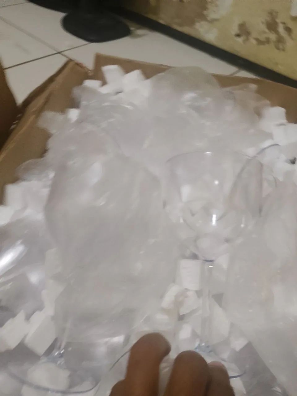 Taça  acrílico novos