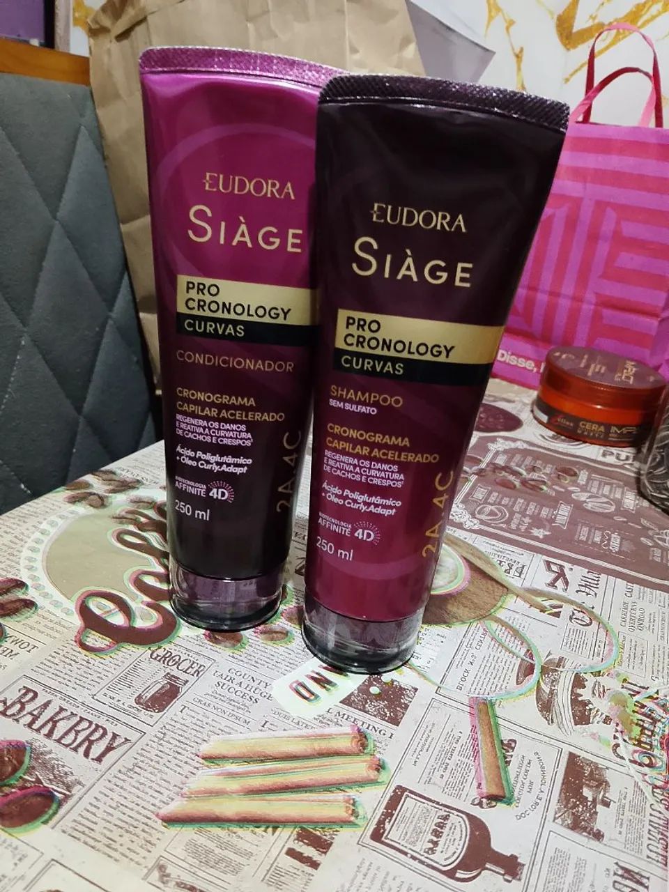 Kit condicionador e shampoo EUDORA  - Foto 4