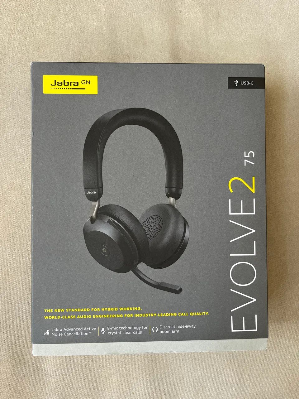 Fone de ouvido Jabra Evolve2 75 - Foto 4