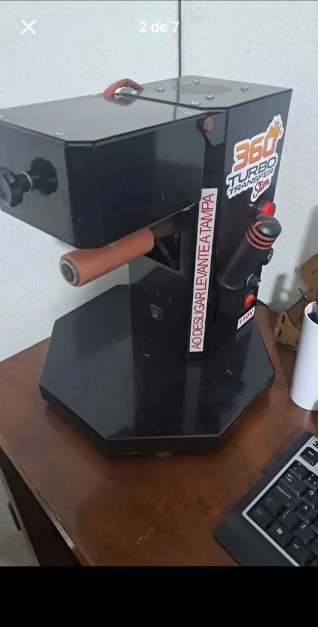Máquina giro transfer 360