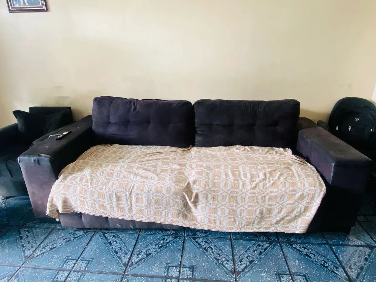 Sofá cama 3 lugares de 2,5m - Foto 2