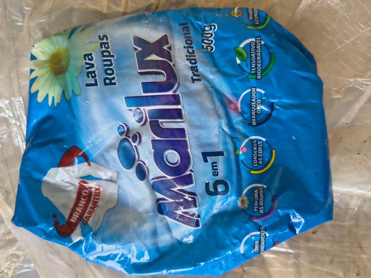 Fardo de sabão em pó, pacotes de 500g. Leia descrição. - Foto 2