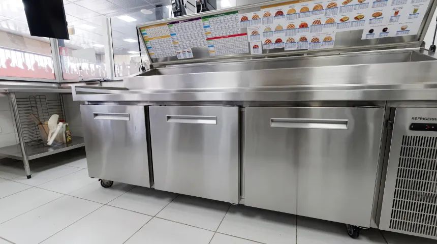 Makeline Refrigerada Cozil Pizzaria - Foto 3