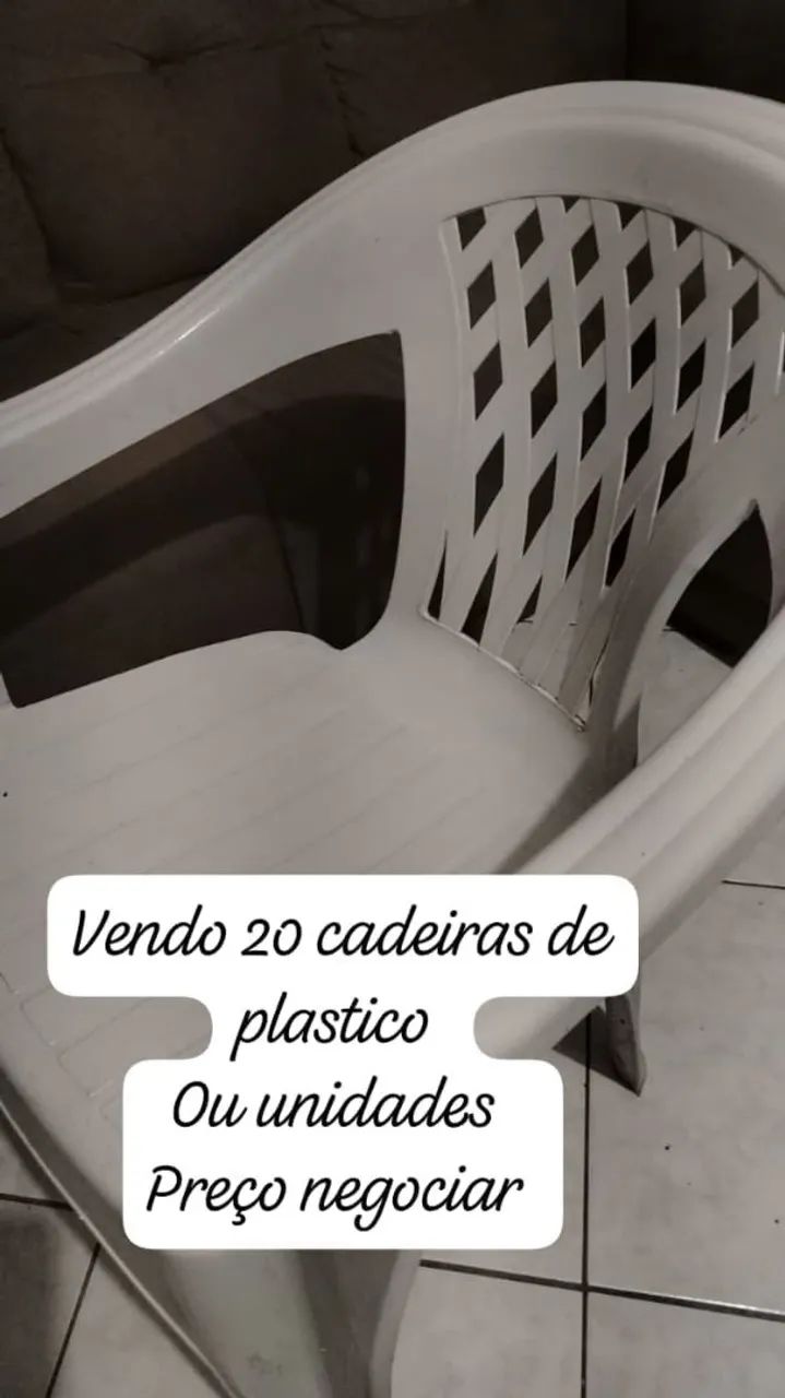 Cadeiras brancas  - Foto 5