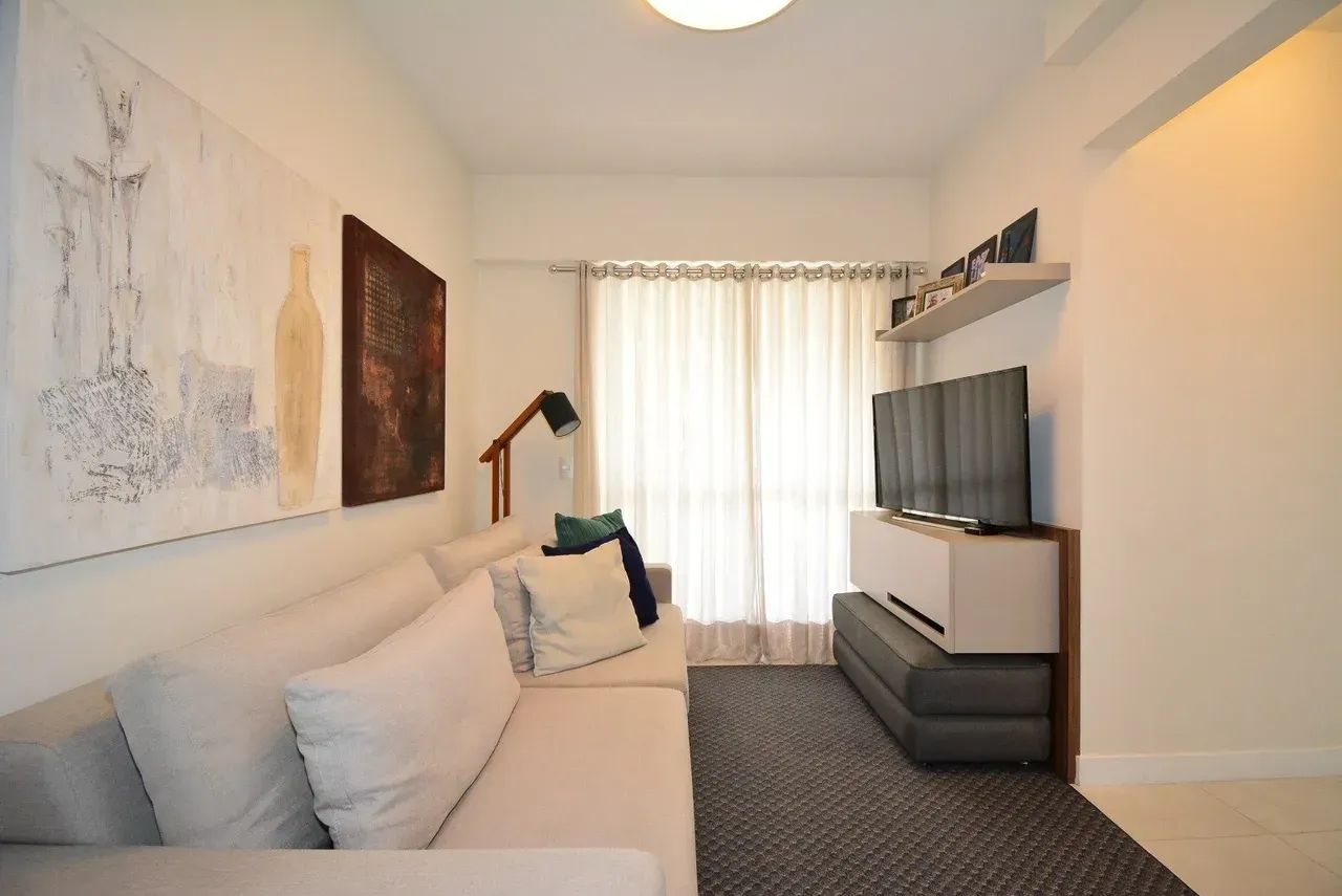 APARTAMENTO SEMIMOBILIADO COM 2 QUARTOS SENDO 1 SUÍTE À VENDA NO ITACORUBI FLORIANÓPOLIS - Foto 5