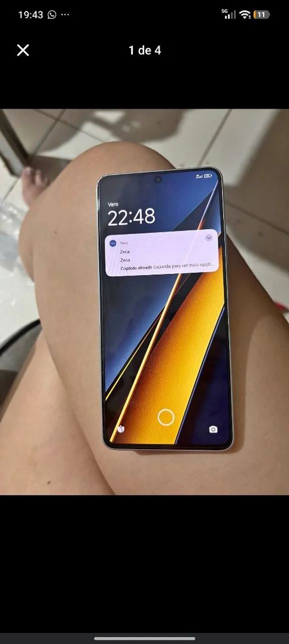 Poco x6, troco por menor e volta 