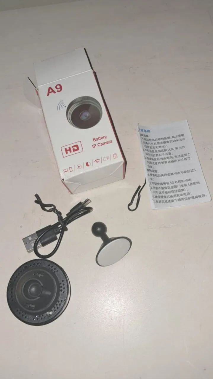 Mini câmera A9 Wi-Fi  - Foto 4